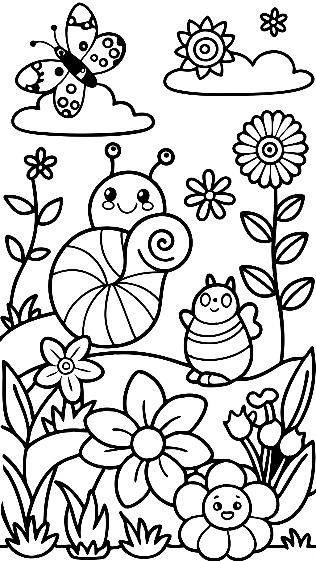 o coloring page